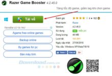 Cách cài đặt và đăng ký tài khoản Razer Game Booster