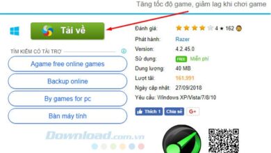 Cách cài đặt và đăng ký tài khoản Razer Game Booster