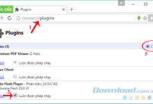 Cách khắc phục lỗi Plugin của Flash trên Cốc Cốc và Firefox