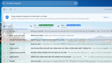 Cách mở, xem tin nhắn Gmail bằng tài khoản phụ