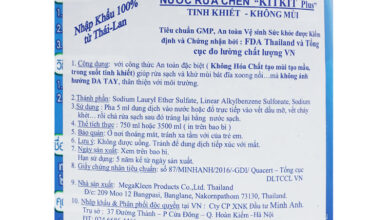 Giới thiệu nước rửa chén KitKit Plus nhập khẩu Thái Lan