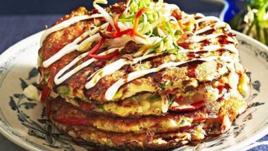 Học ngay cách làm Okonomiyaki – món bánh xèo độc đáo của Nhật Bản