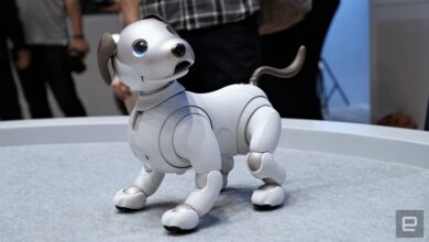 [IFA 2018] Chú chó Robot của Sony “gây bão” với vẻ ngoài đáng yêu, đôi mắt màn hình OLED tích hợp cảm biến