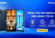 Samsung ra mắt điện thoại “mãnh thú” Galaxy M12: pin 5000mAh, bộ 4 camera đỉnh cao công nghệ