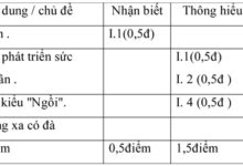 Đề kiểm tra học kì II lớp 9 môn Thể dục – Đề 1 Đề kiểm tra môn Thể dục