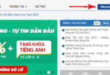 Hướng dẫn cách đăng ký tài khoản HocMai.vn