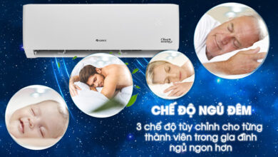 Hướng dẫn cách hẹn giờ máy lạnh Gree dễ dàng giúp ngon giấc hơn