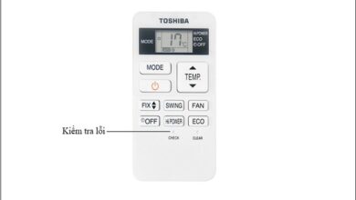 Hướng dẫn cách kiểm tra lỗi máy lạnh bằng remote