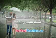 Khoảnh khắc mưa tuyệt đẹp và lãng mạn nhất để tưởng niệm.