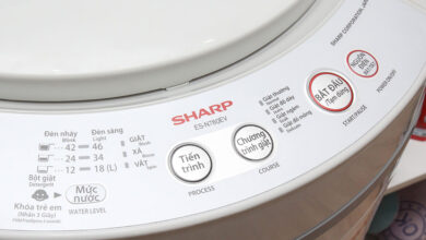 Lỗi E2 máy giặt Sharp là gì và cách sửa lỗi chi tiết
