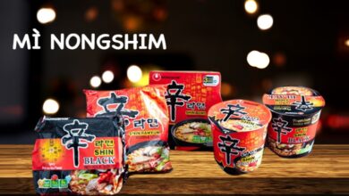 Mì nongshim chuẩn vị Hàn Quốc, loại mì quốc dân của người Hàn