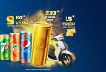 Mua Pepsi cơ hội trúng Xe Yamaha và 1Kg vàng cùng hàng triệu giải thưởng khác