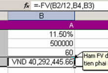 Tổng hợp những hàm Excel dùng trong ngân hàng