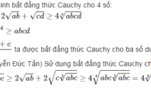 Bất đẳng thức cosi là gì và những điều cần biết