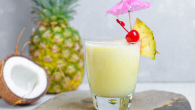 Cách pha chế 1 ly Pina Colada ngon đúng chuẩn