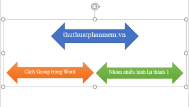 Hướng dẫn cách nhóm nhiều hình lại thành 1 trong Word