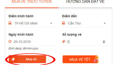 Hướng dẫn đặt vé xe Phương Trang, mua vé xe khách trên mobile