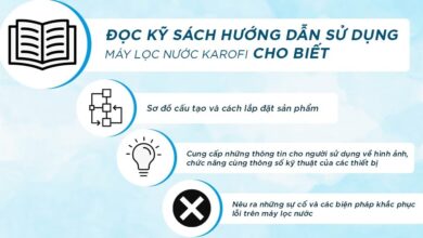 Hướng dẫn sử dụng máy lọc nước Karofi đúng cách